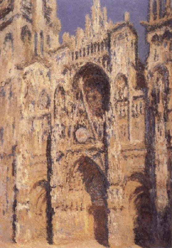 Claude Monet Rouen Cathedral,portrait of Sint-Romain-s Tower Sweden oil painting art